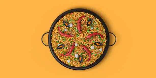 Interdimensional Seafood Paella
